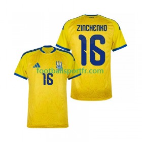 Tenue Ukraine Oleksandr Zinchenko 16 World Cup Domicile 2026 Maillot de Foot